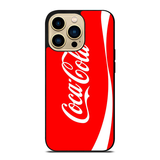 COCA COLA SOFT DRINK LOGO iPhone 14 Pro Max Case Cover
