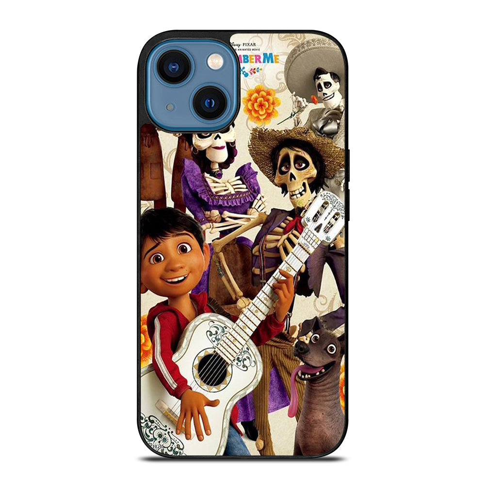 COCO GUITAR CARTOON iPhone 14 Case Cover