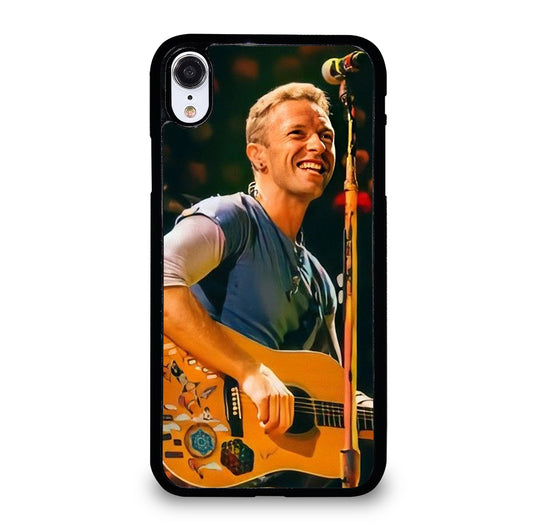 COLDPLAY CHRIS MARTIN GUITAR iPhone XR Case Cover