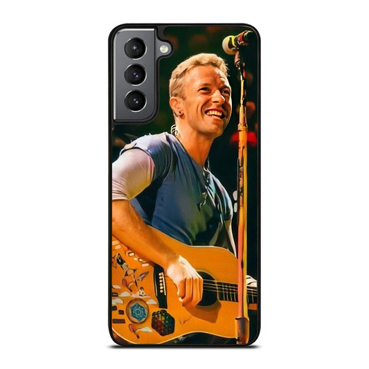 COLDPLAY CHRIS MARTIN GUITAR Samsung Galaxy S21 Plus Case Cover