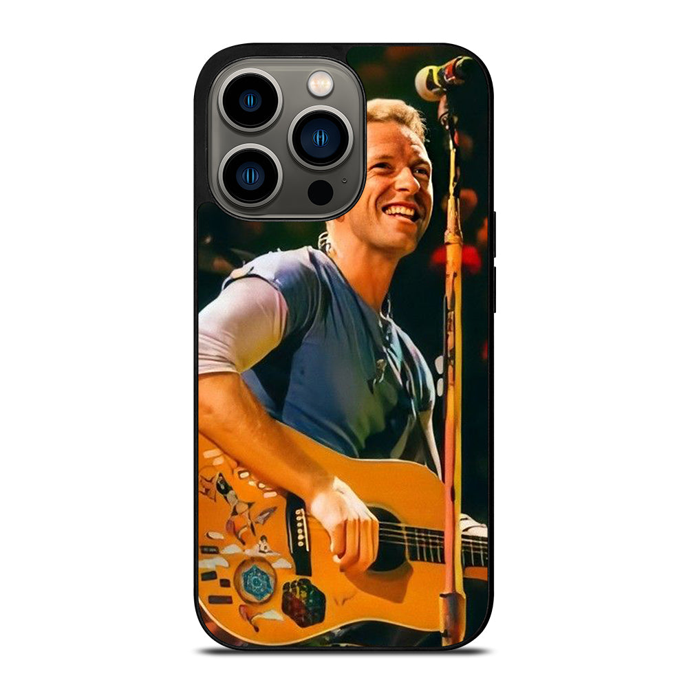 COLDPLAY CHRIS MARTIN GUITAR iPhone 13 Pro Case Cover