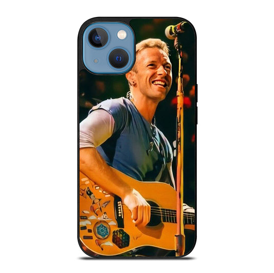 COLDPLAY CHRIS MARTIN GUITAR iPhone 13 Case Cover