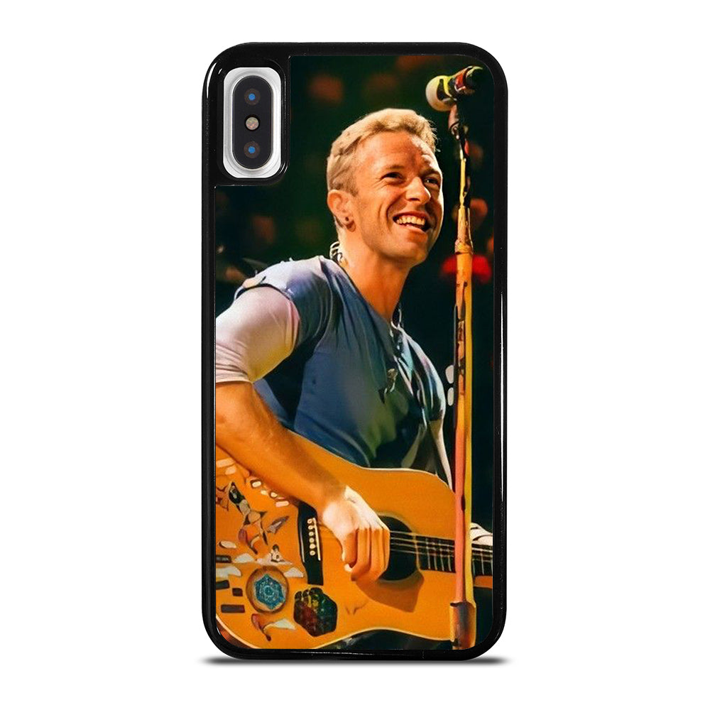 COLDPLAY CHRIS MARTIN GUITAR iPhone X / XS Case Cover