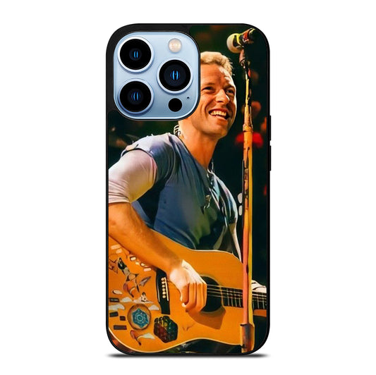 COLDPLAY CHRIS MARTIN GUITAR iPhone 13 Pro Max Case Cover