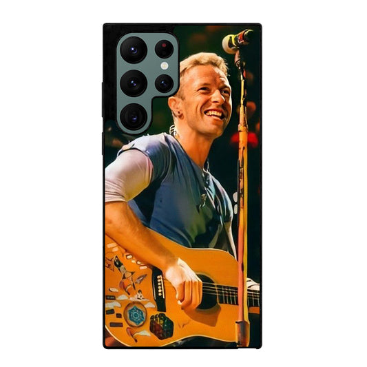 COLDPLAY CHRIS MARTIN GUITAR Samsung Galaxy S22 Ultra Case Cover