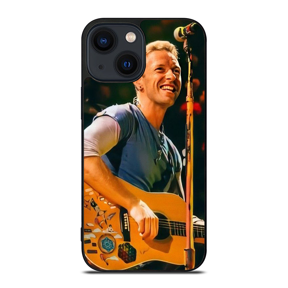 COLDPLAY CHRIS MARTIN GUITAR iPhone 14 Plus Case Cover
