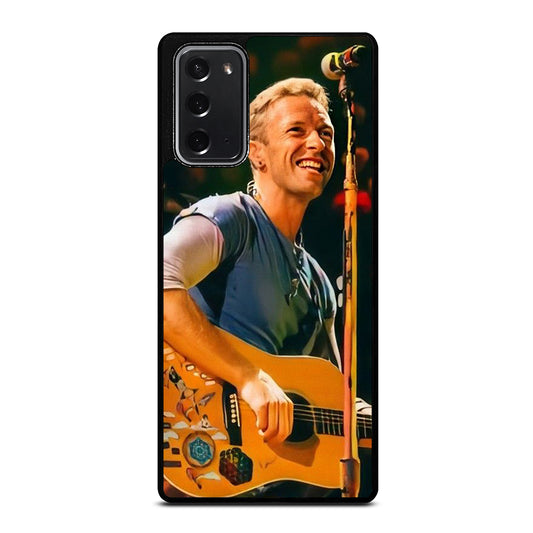 COLDPLAY CHRIS MARTIN GUITAR Samsung Galaxy Note 20 Case Cover