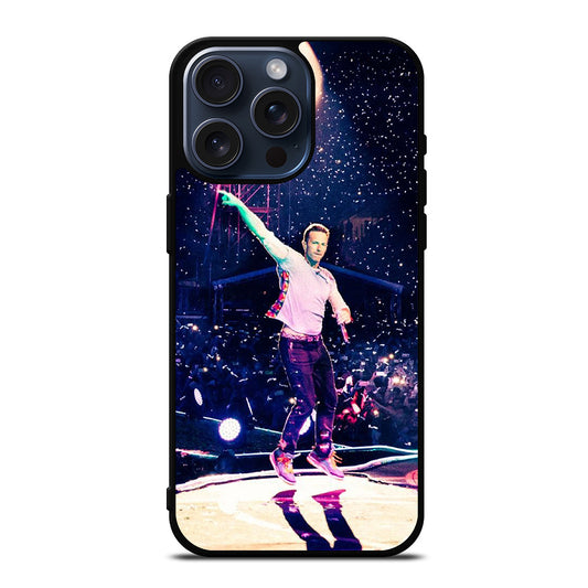 COLDPLAY CHRIS MARTIN SHOW iPhone 15 Pro Max Case Cover