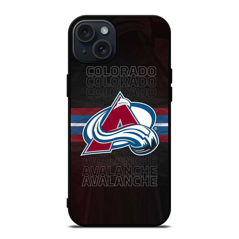 COLORADO AVALANCHE ICON 3 iPhone 15 Plus Case Cover