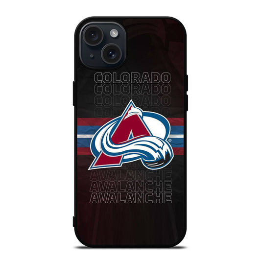 COLORADO AVALANCHE ICON 3 iPhone 15 Plus Case Cover