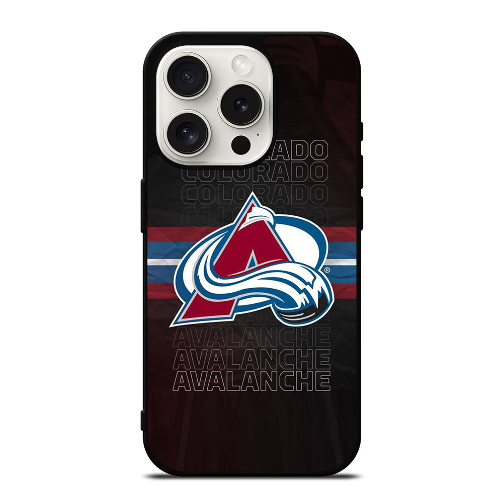 COLORADO AVALANCHE ICON 3 iPhone 15 Pro Case Cover
