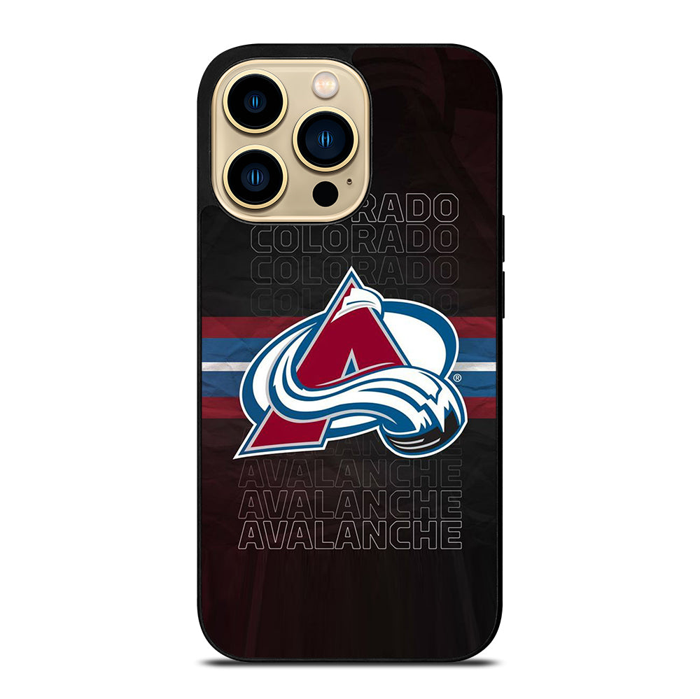COLORADO AVALANCHE ICON 3 iPhone 14 Pro Max Case Cover