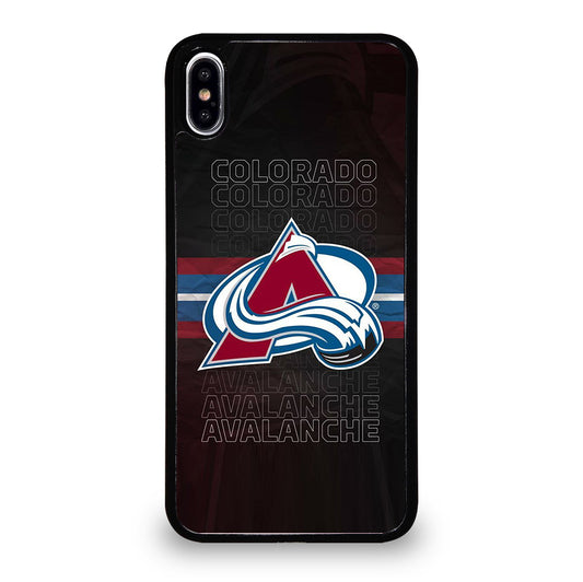 COLORADO AVALANCHE ICON 3 iPhone XS Max Case Cover