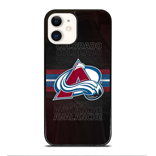 COLORADO AVALANCHE ICON 3 iPhone 12 Case Cover