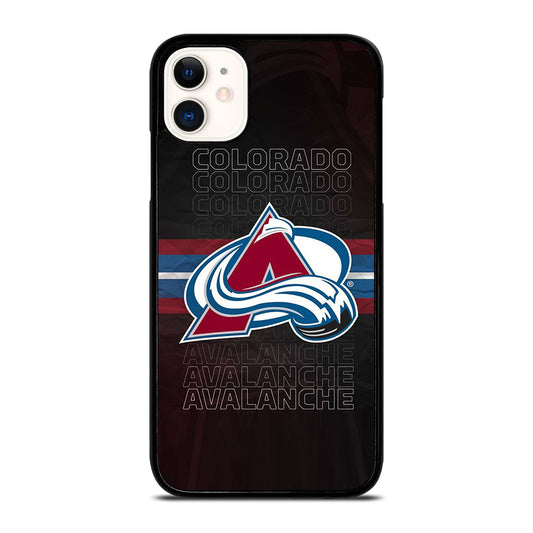 COLORADO AVALANCHE ICON 3 iPhone 11 Case Cover