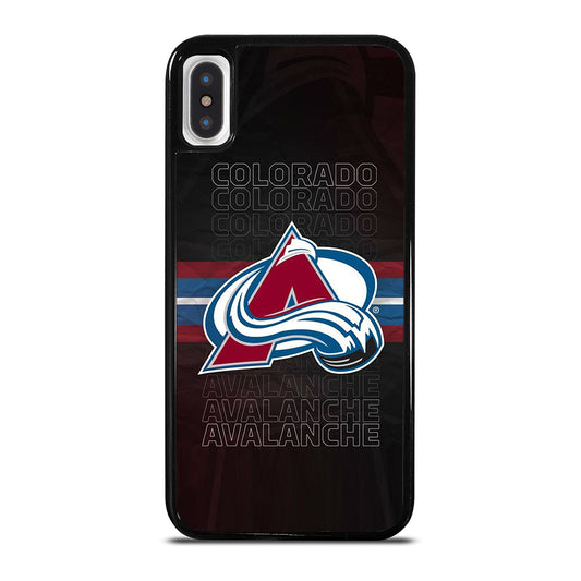 COLORADO AVALANCHE ICON 3 iPhone X / XS Case Cover