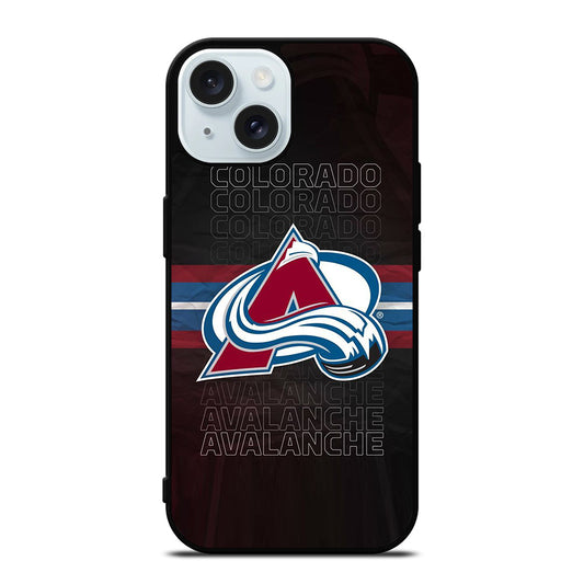 COLORADO AVALANCHE ICON 3 iPhone 15 Case Cover