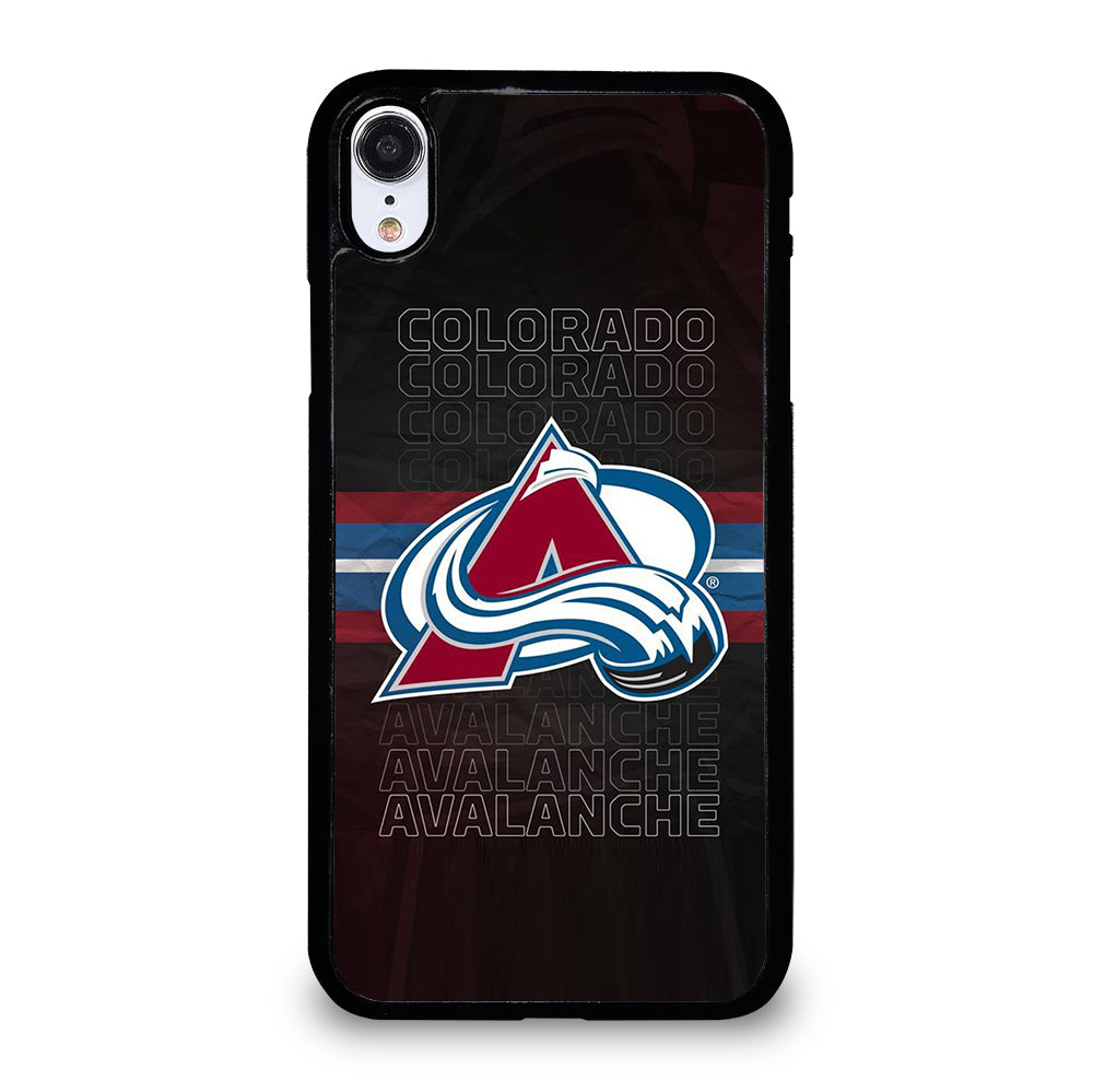 COLORADO AVALANCHE ICON 3 iPhone XR Case Cover
