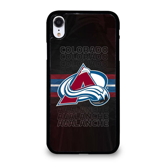 COLORADO AVALANCHE ICON 3 iPhone XR Case Cover