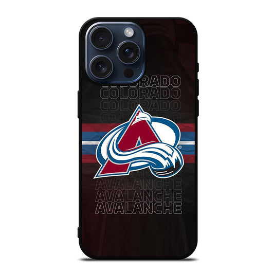 COLORADO AVALANCHE ICON 3 iPhone 15 Pro Max Case Cover