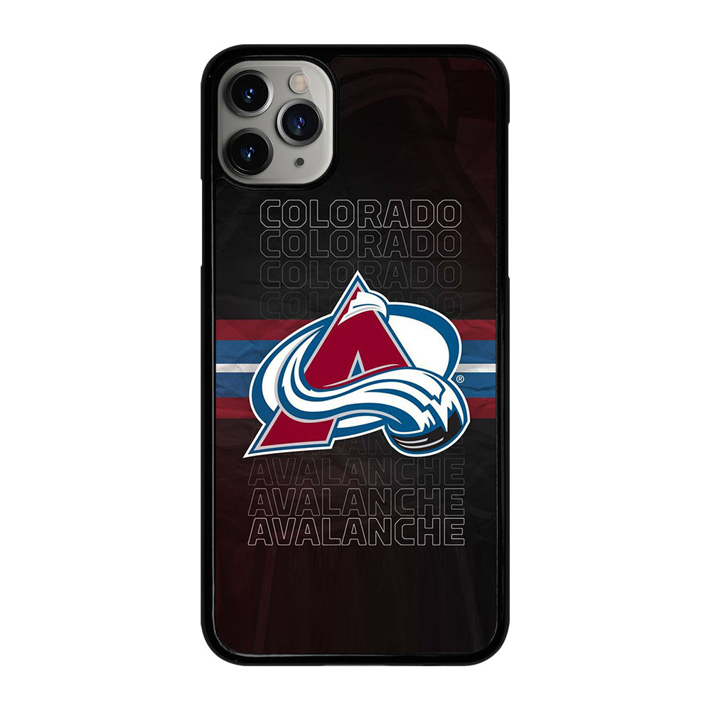 COLORADO AVALANCHE ICON 3 iPhone 11 Pro Max Case Cover