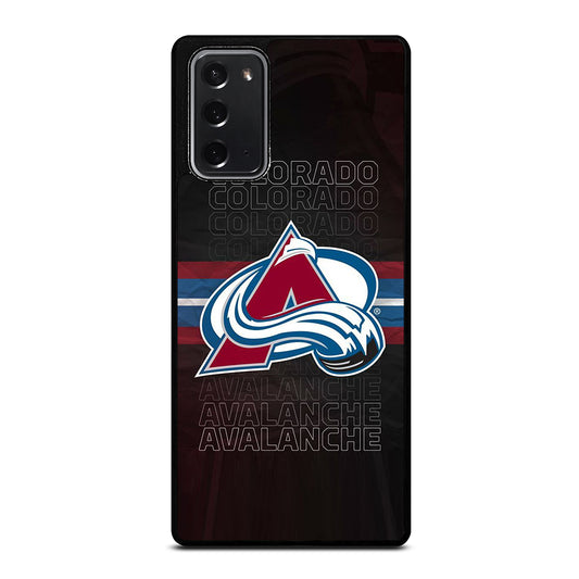 COLORADO AVALANCHE ICON 3 Samsung Galaxy Note 20 Case Cover