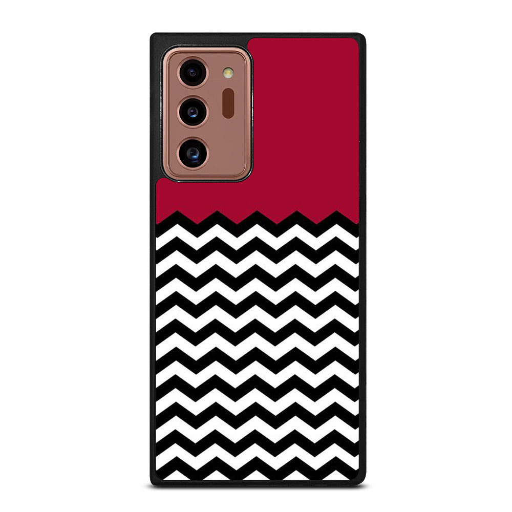 COLORBLOCK DARK RED CHEVRON 1 Samsung Galaxy Note 20 Ultra Case Cover