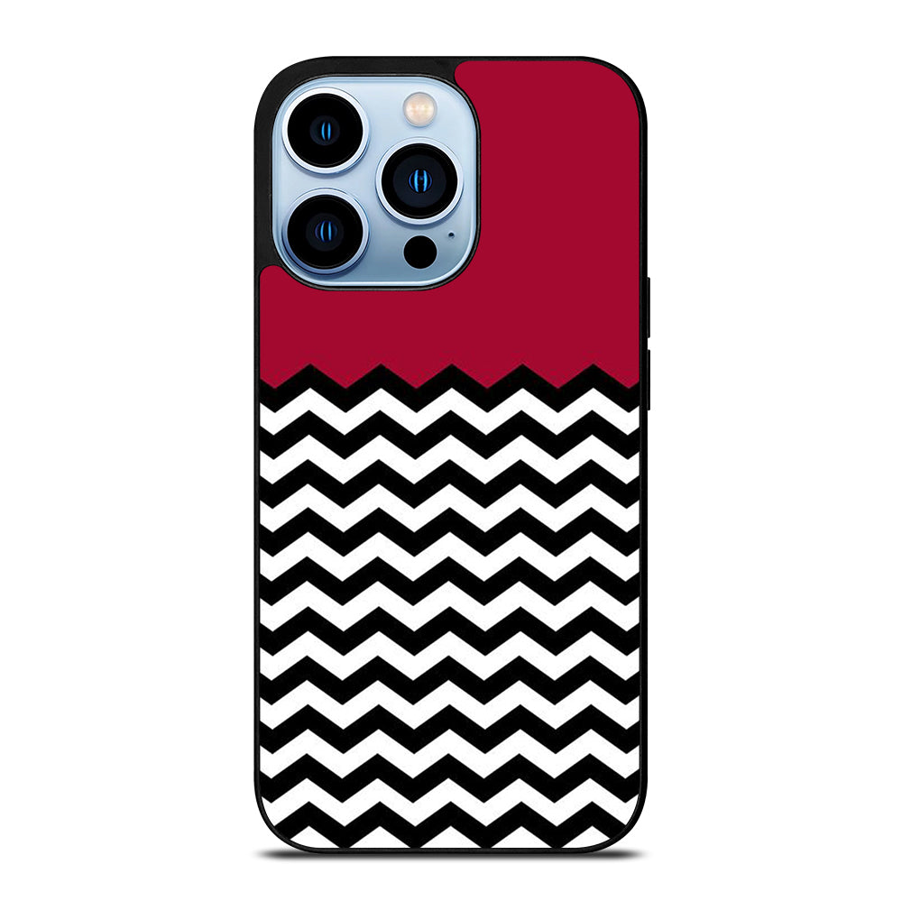 COLORBLOCK DARK RED CHEVRON 1 iPhone 13 Pro Max Case Cover