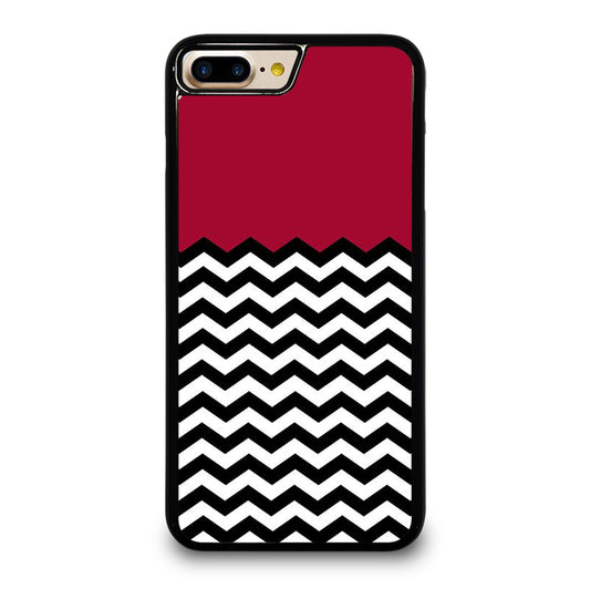 COLORBLOCK DARK RED CHEVRON 1 iPhone 7 / 8 Plus Case Cover