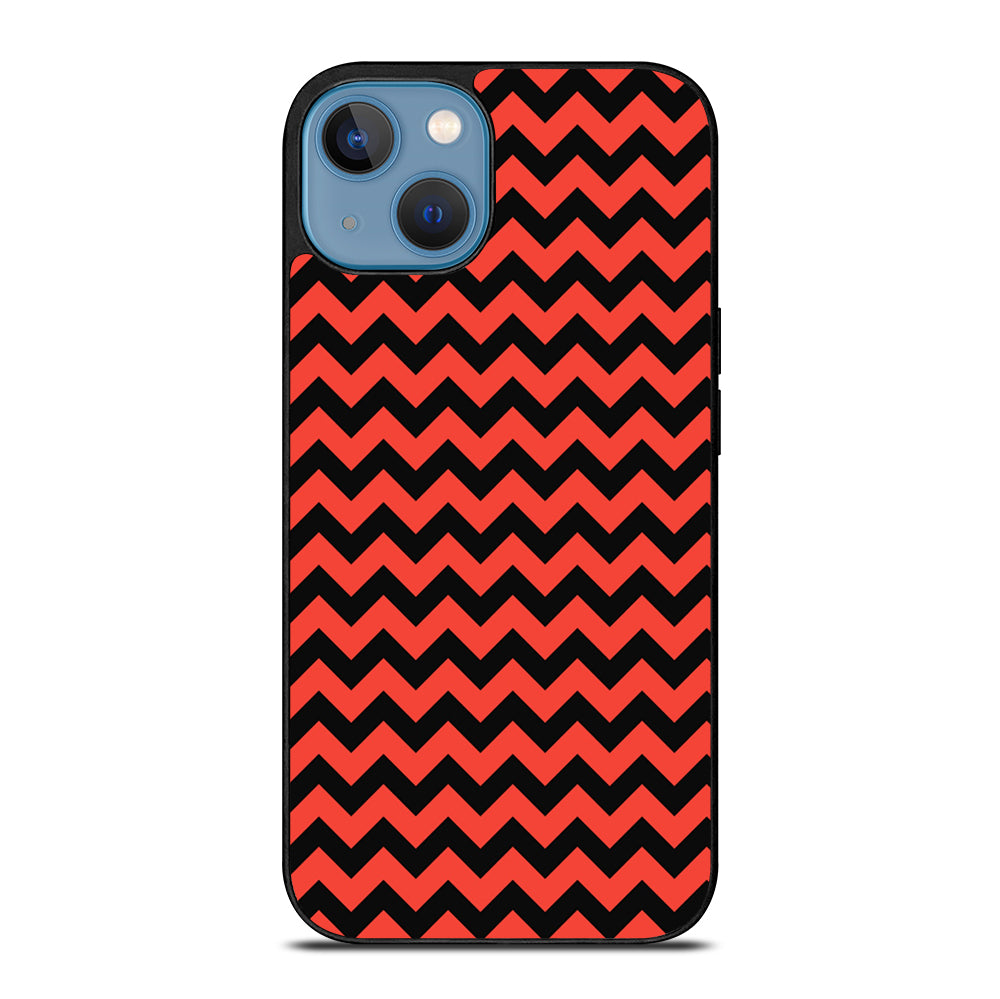 COLORBLOCK DARK RED CHEVRON 2 iPhone 13 Case Cover