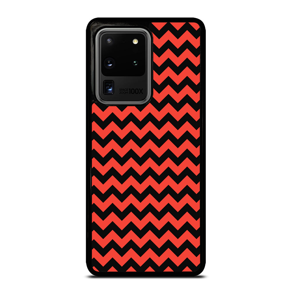 COLORBLOCK DARK RED CHEVRON 2 Samsung Galaxy S20 Ultra Case Cover