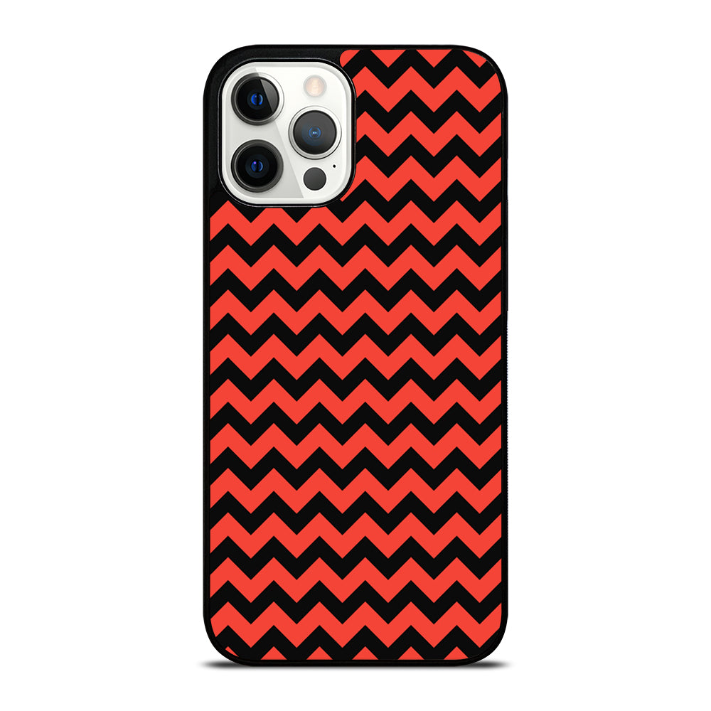 COLORBLOCK DARK RED CHEVRON 2 iPhone 12 Pro Max Case Cover