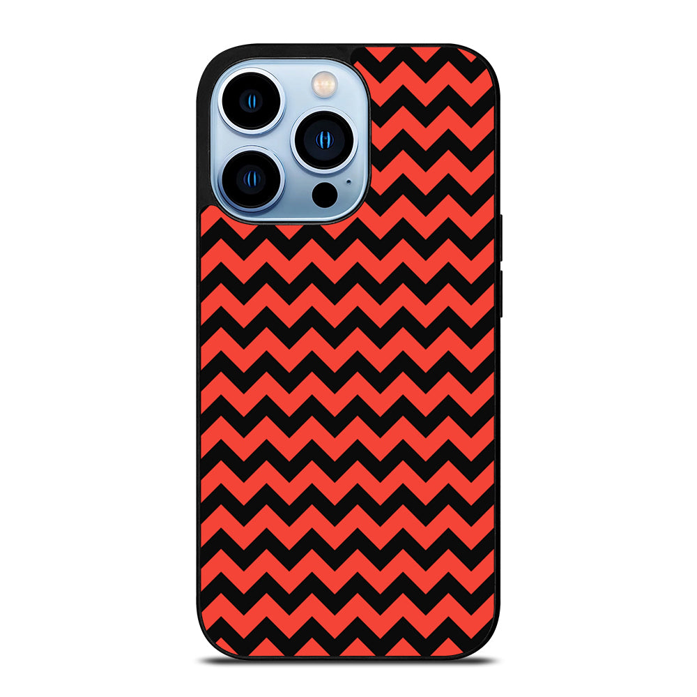COLORBLOCK DARK RED CHEVRON 2 iPhone 13 Pro Max Case Cover