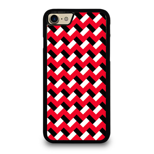 COLORBLOCK DARK RED CHEVRON 3 iPhone 7 / 8 Case Cover