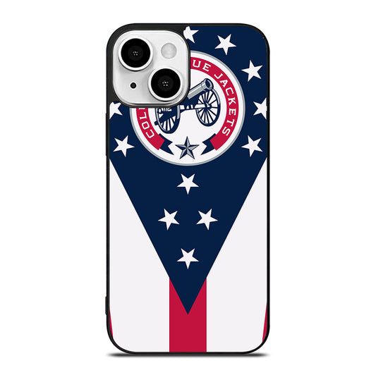 COLUMBUS BLUE JACKETS NHL ICON 2 iPhone 13 Mini Case Cover