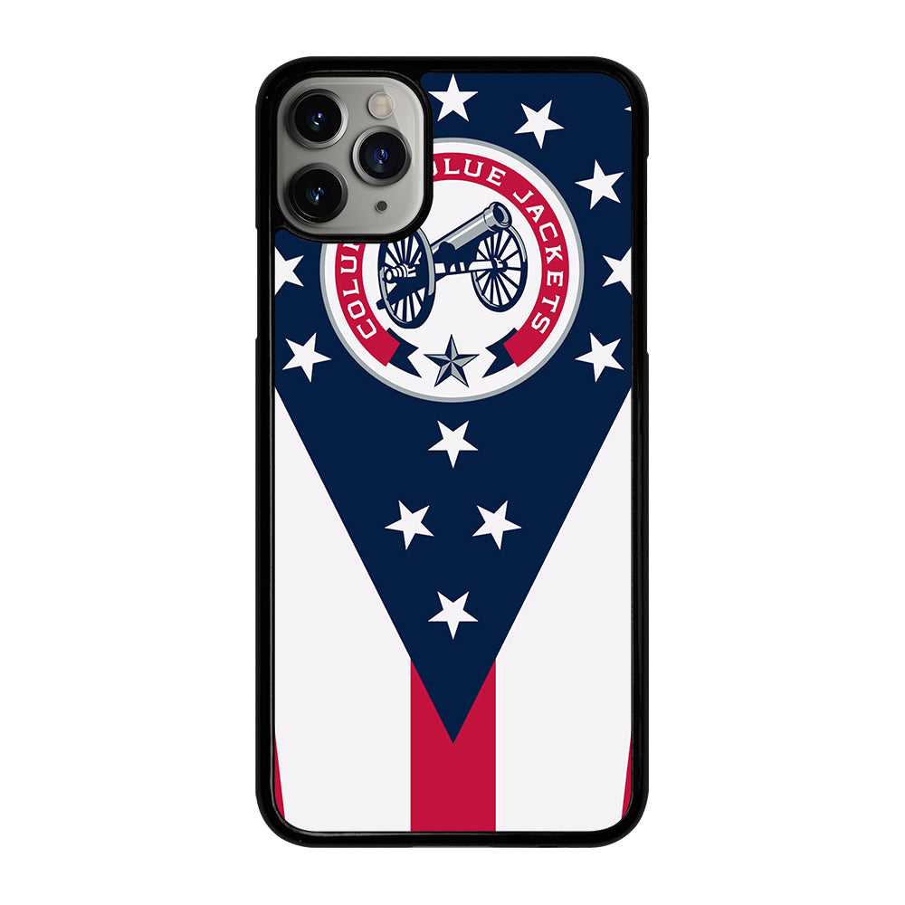 COLUMBUS BLUE JACKETS NHL ICON 2 iPhone 11 Pro Max Case Cover
