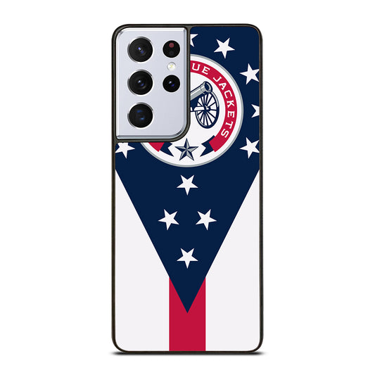 COLUMBUS BLUE JACKETS NHL ICON 2 Samsung Galaxy S21 Ultra Case Cover