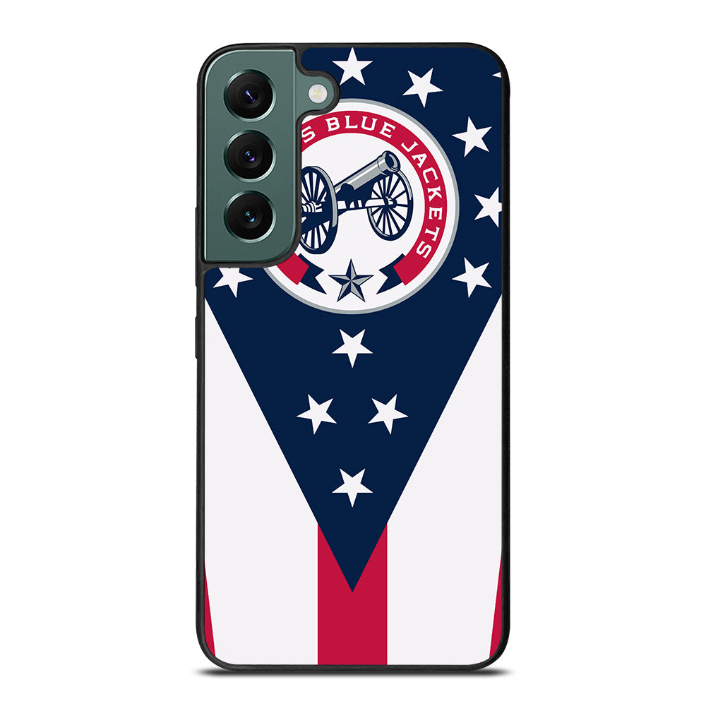 COLUMBUS BLUE JACKETS NHL ICON 2 Samsung Galaxy S22 Case Cover