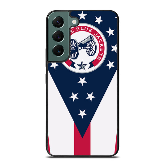 COLUMBUS BLUE JACKETS NHL ICON 2 Samsung Galaxy S22 Case Cover