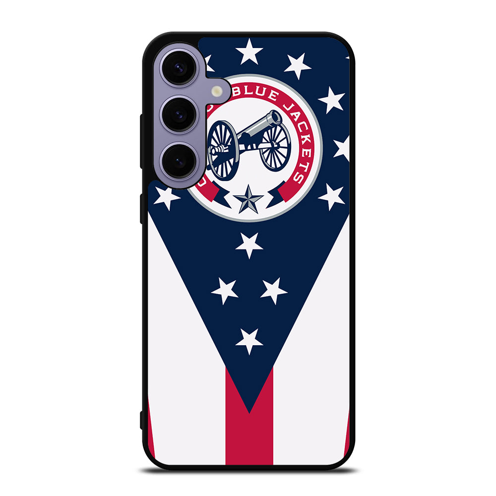 COLUMBUS BLUE JACKETS NHL ICON 2 Samsung Galaxy S24 Plus Case Cover