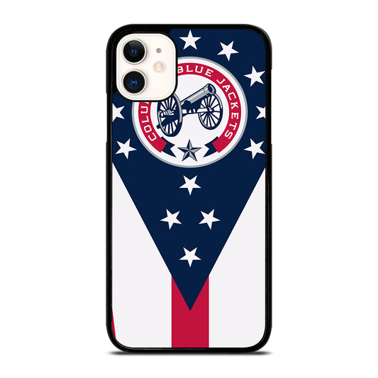 COLUMBUS BLUE JACKETS NHL ICON 2 iPhone 11 Case Cover