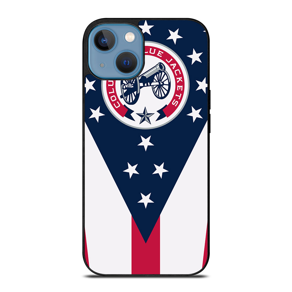 COLUMBUS BLUE JACKETS NHL ICON 2 iPhone 13 Case Cover
