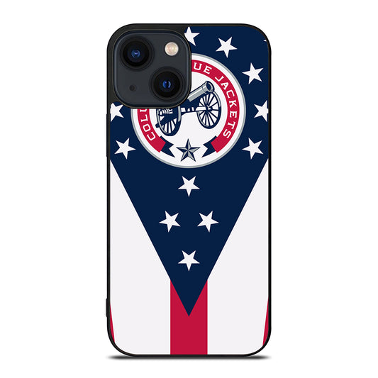 COLUMBUS BLUE JACKETS NHL ICON 2 iPhone 14 Plus Case Cover