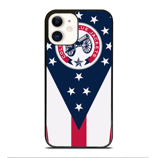 COLUMBUS BLUE JACKETS NHL ICON 2 iPhone 12 Case Cover