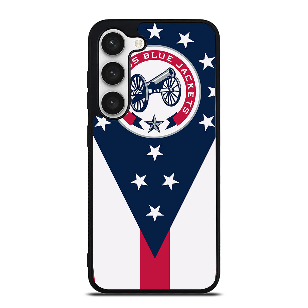 COLUMBUS BLUE JACKETS NHL ICON 2 Samsung Galaxy S23 Case Cover