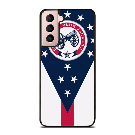 COLUMBUS BLUE JACKETS NHL ICON 2 Samsung Galaxy S21 Case Cover