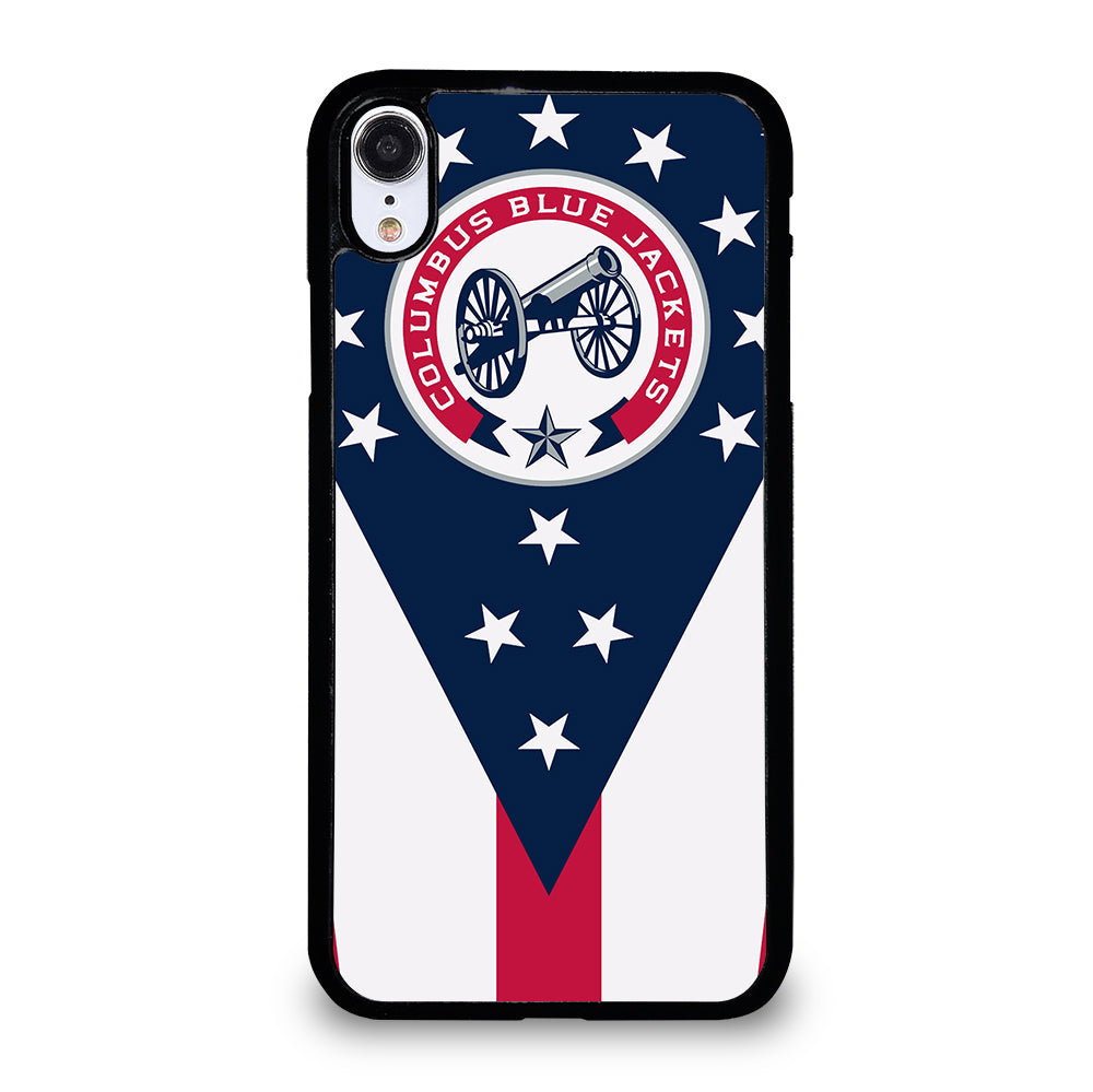 COLUMBUS BLUE JACKETS NHL ICON 2 iPhone XR Case Cover