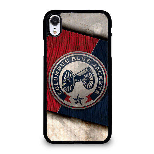 COLUMBUS BLUE JACKETS NHL ICON iPhone XR Case Cover