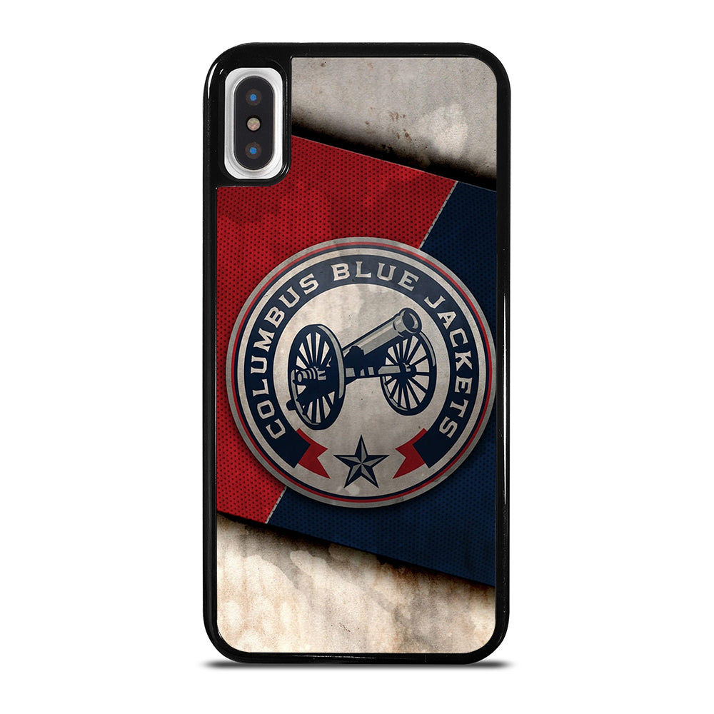 COLUMBUS BLUE JACKETS NHL ICON iPhone X / XS Case Cover