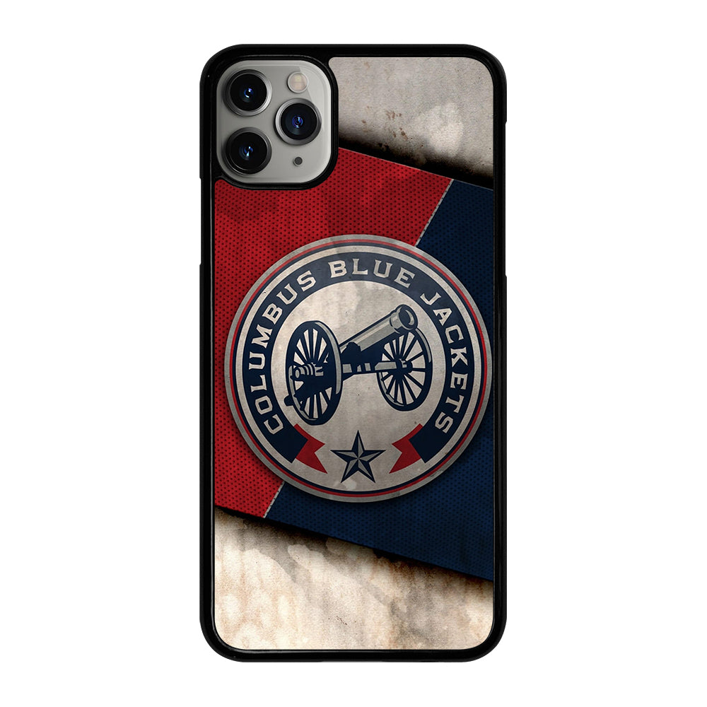 COLUMBUS BLUE JACKETS NHL ICON iPhone 11 Pro Max Case Cover